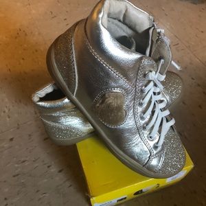 Old sole gold kids sneakers